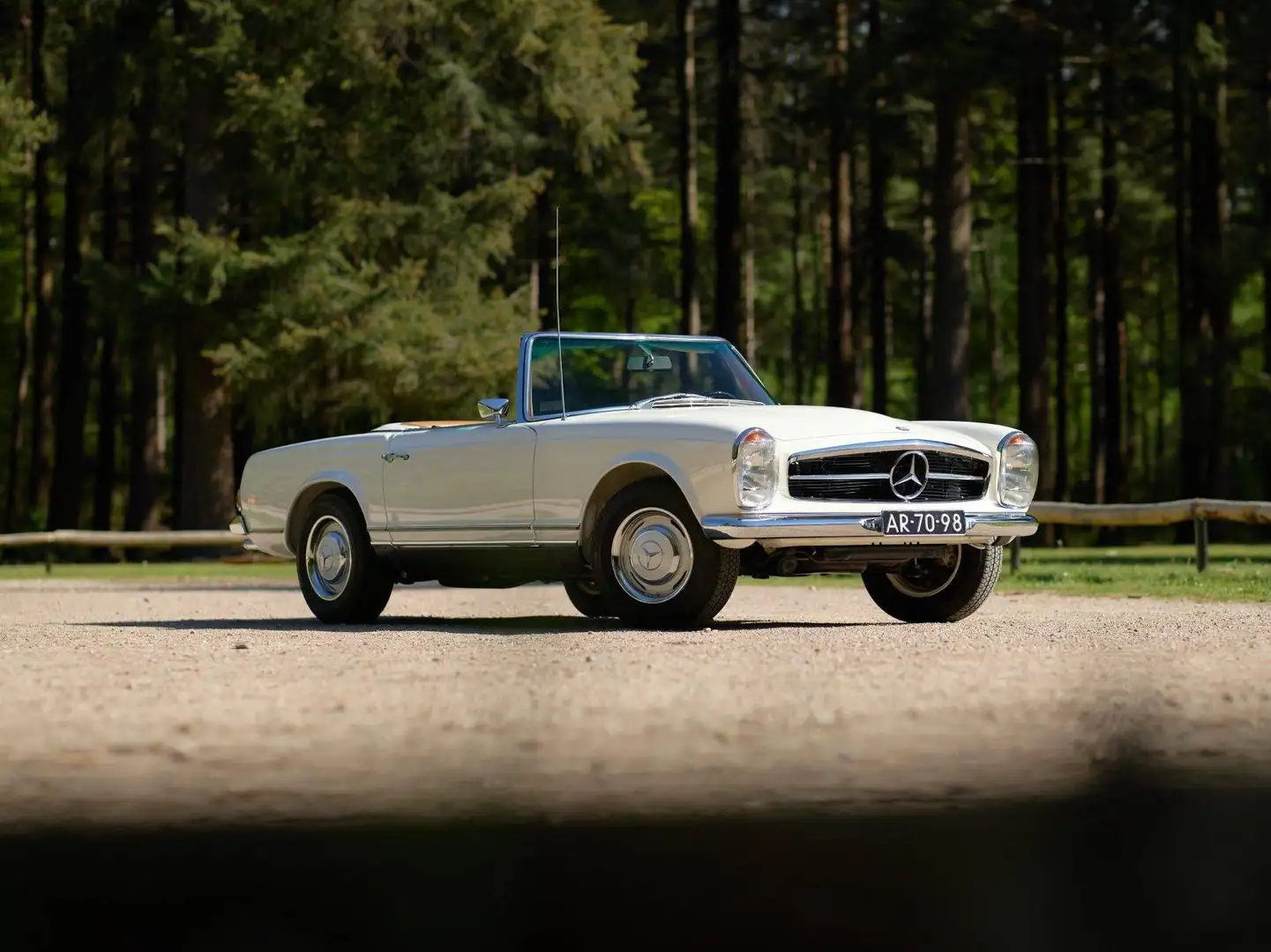 Mercedes-Benz SL 250 2.5 170 PS Weiß - 2