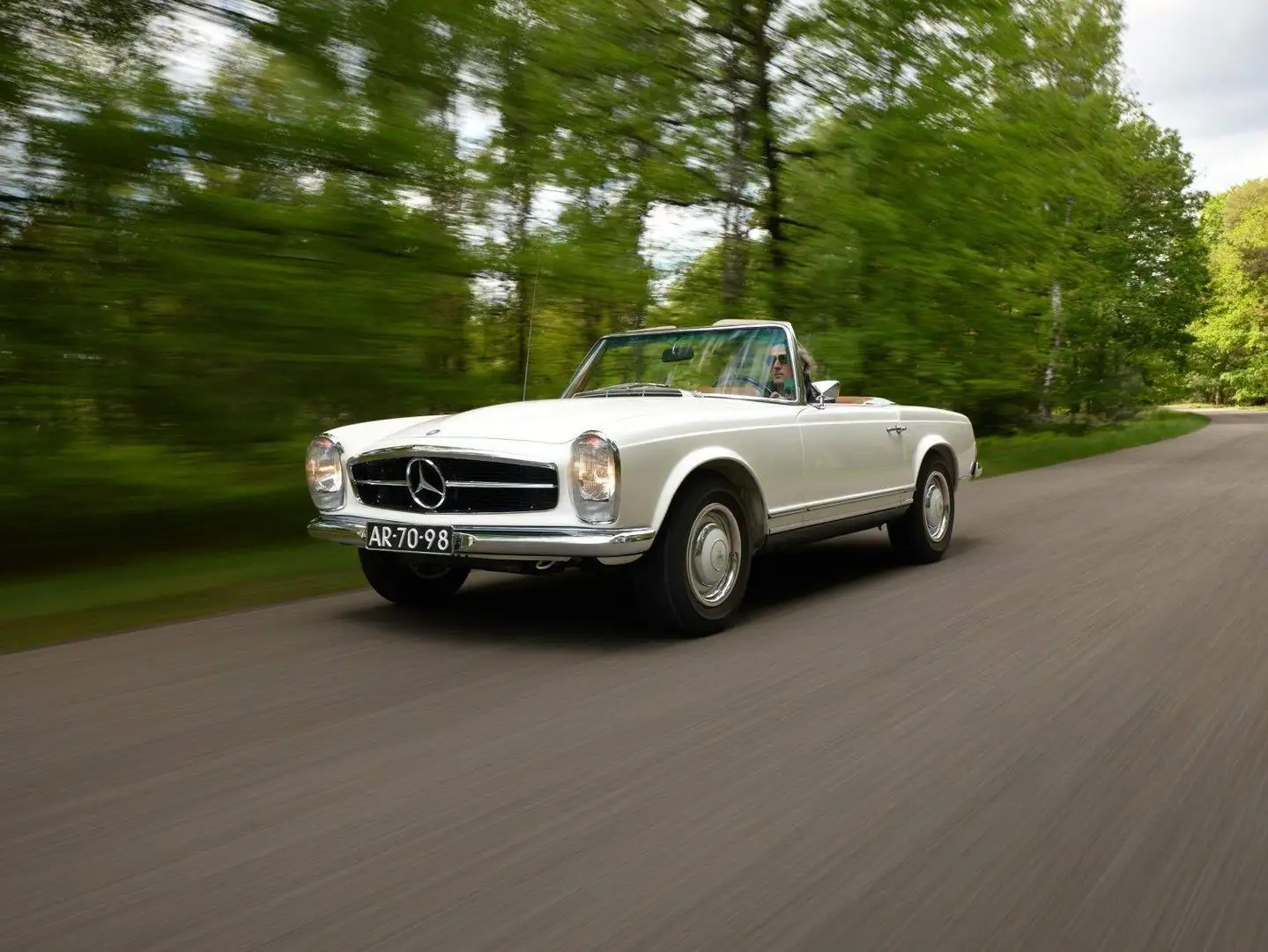 Mercedes-Benz SL 250 2.5 170 PS Weiß - 1