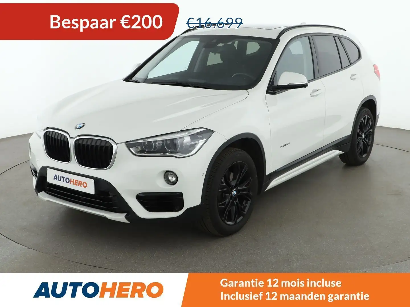 BMW X1 sDrive 18i Sport Line Blanc - 1
