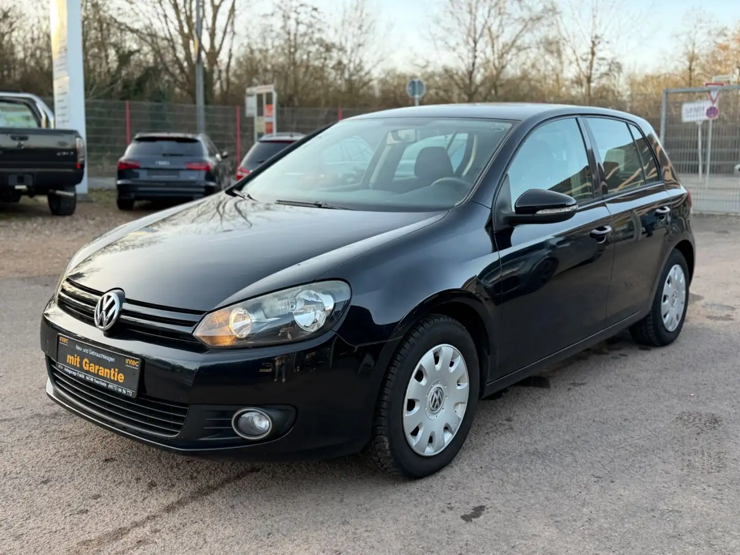 Volkswagen Golf VI 1.4i Trendline 1. Hand+TÜV neu+Euro 5 Schwarz - 1