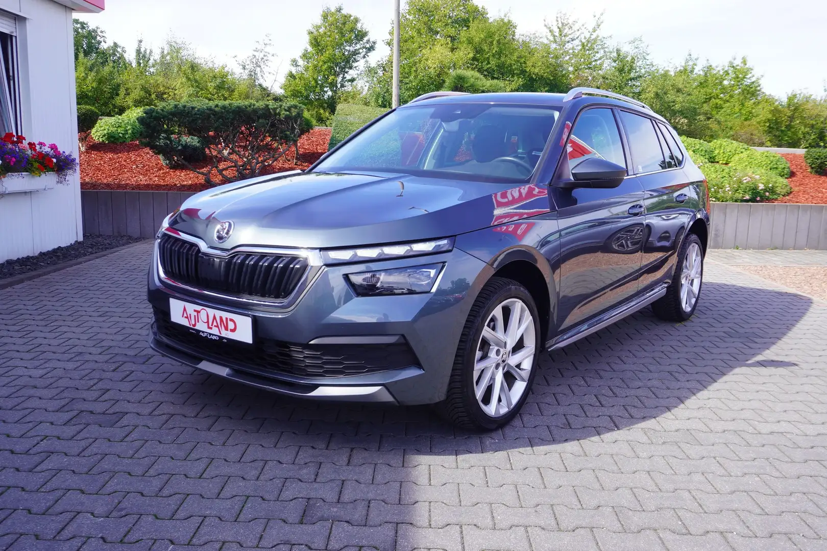 Skoda Kamiq 1.0 TSI DSG LED AAC SHZ 18Z Gris - 2