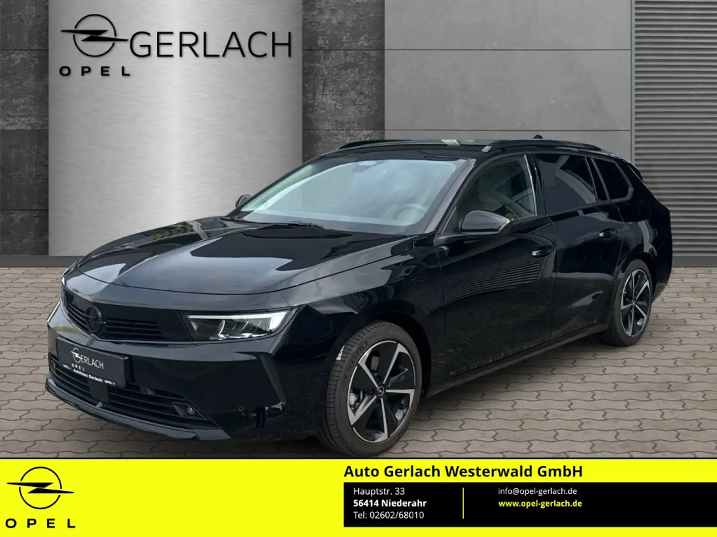 Opel Astra L Sports Tourer Business Elegance 1.2 Turbo EU6e N Schwarz - 1