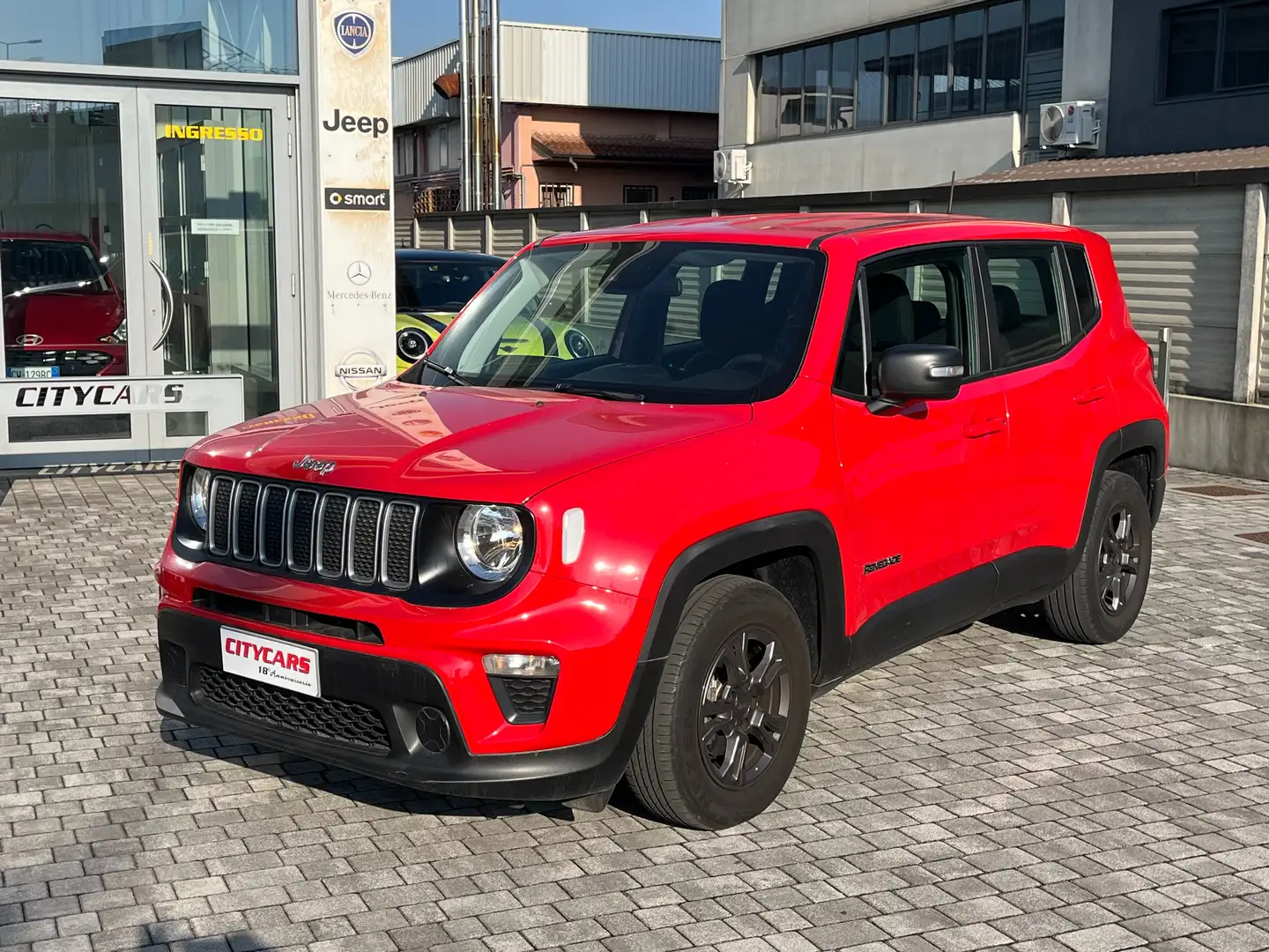 Jeep Renegade 1.6 mjt Longitude 2wd 130cv Ok Neopatentati !! Rosso - 1
