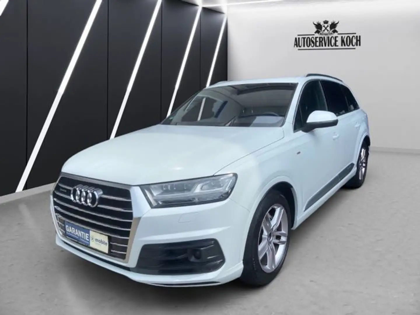 Audi Q7 50 TDI S-Line Finanzierung Garantie Wit - 2