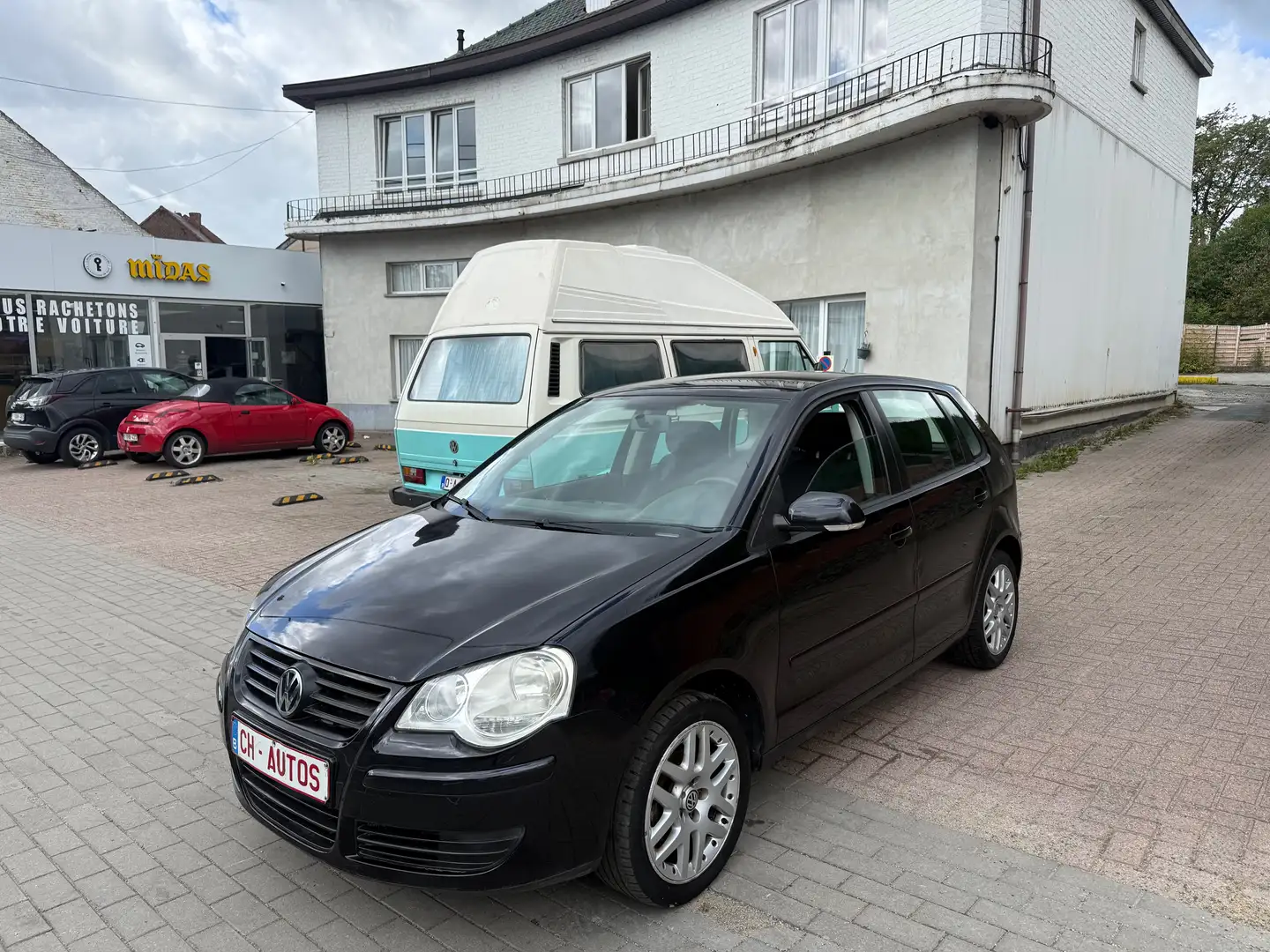 Volkswagen Polo 1.2i - PRETE A IMMATRICULÉ -GARANTIE 12 MOIS Zwart - 1