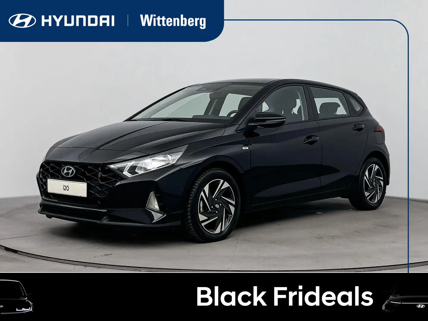 Hyundai i20 1.0 T-GDI Premium | Cruise control | Lane assist | Noir - 1