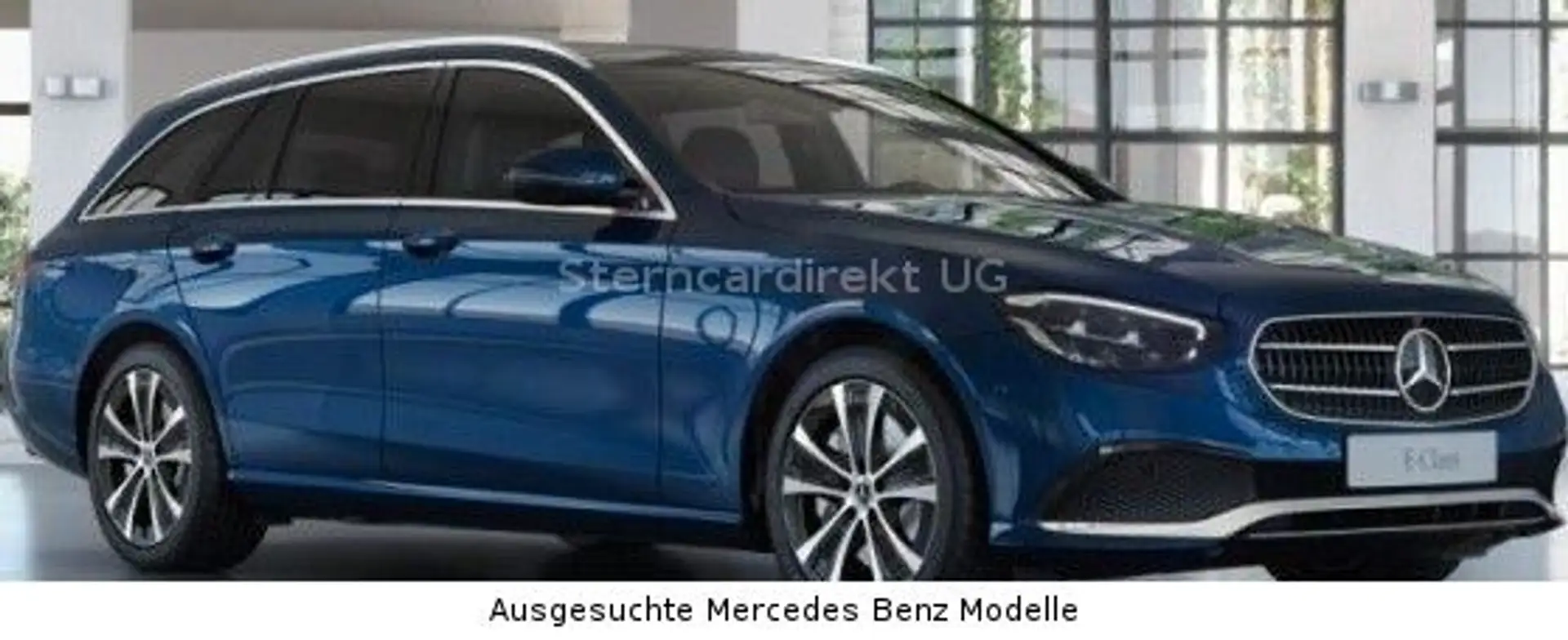 Mercedes-Benz E 300 de 4M T Avantgarde DISTRO AHK MBUX RFK TWA Blue - 1