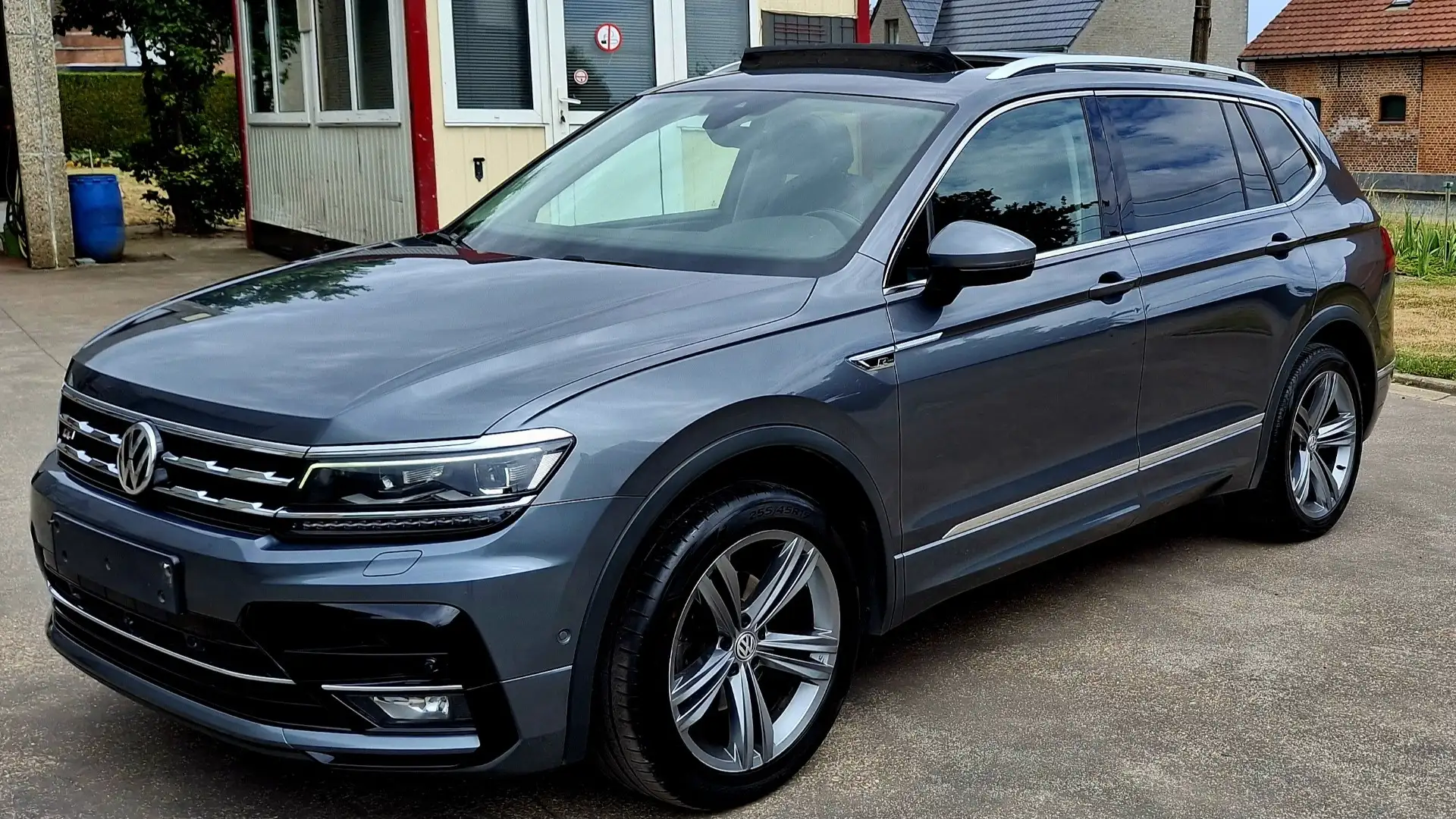 Volkswagen Tiguan Allspace R-Line Platinum Dsg 7pl 20Tdi Gris - 1