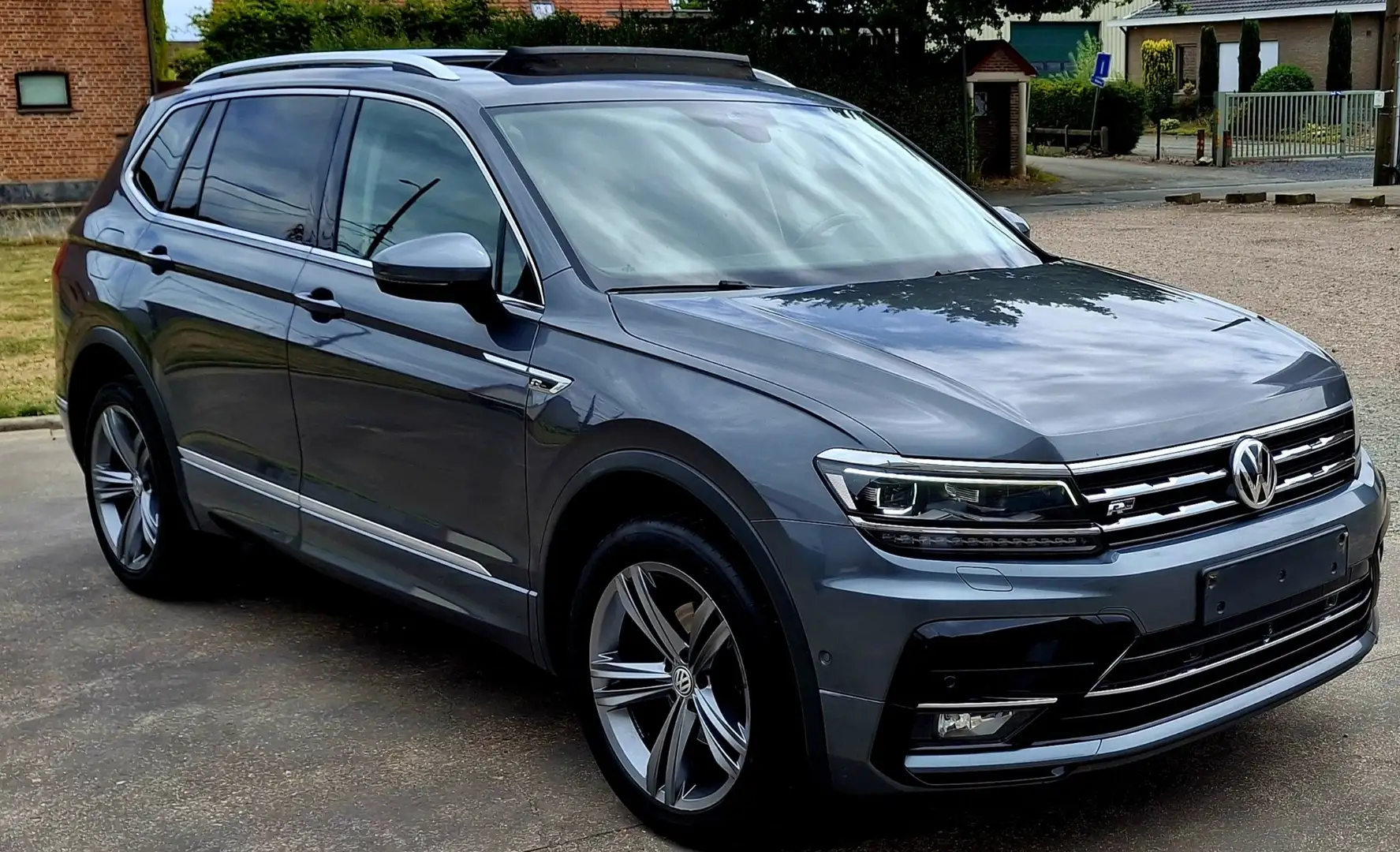 Volkswagen Tiguan Allspace R-Line Platinum Dsg 7pl 20Tdi Gris - 2