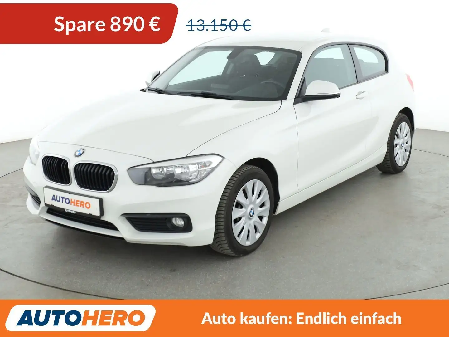 BMW 118 i*PDC*SHZ*TEMPO*KLIMA*CD-PLAYER*GARANTIE* Weiß - 1