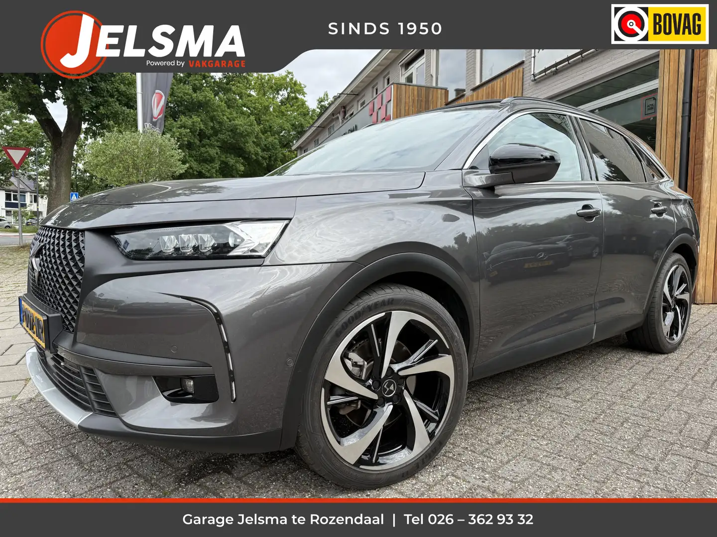 DS Automobiles DS 7 Crossback E-Tense Performance Line+ Panoramadak | NL auto Gris - 1