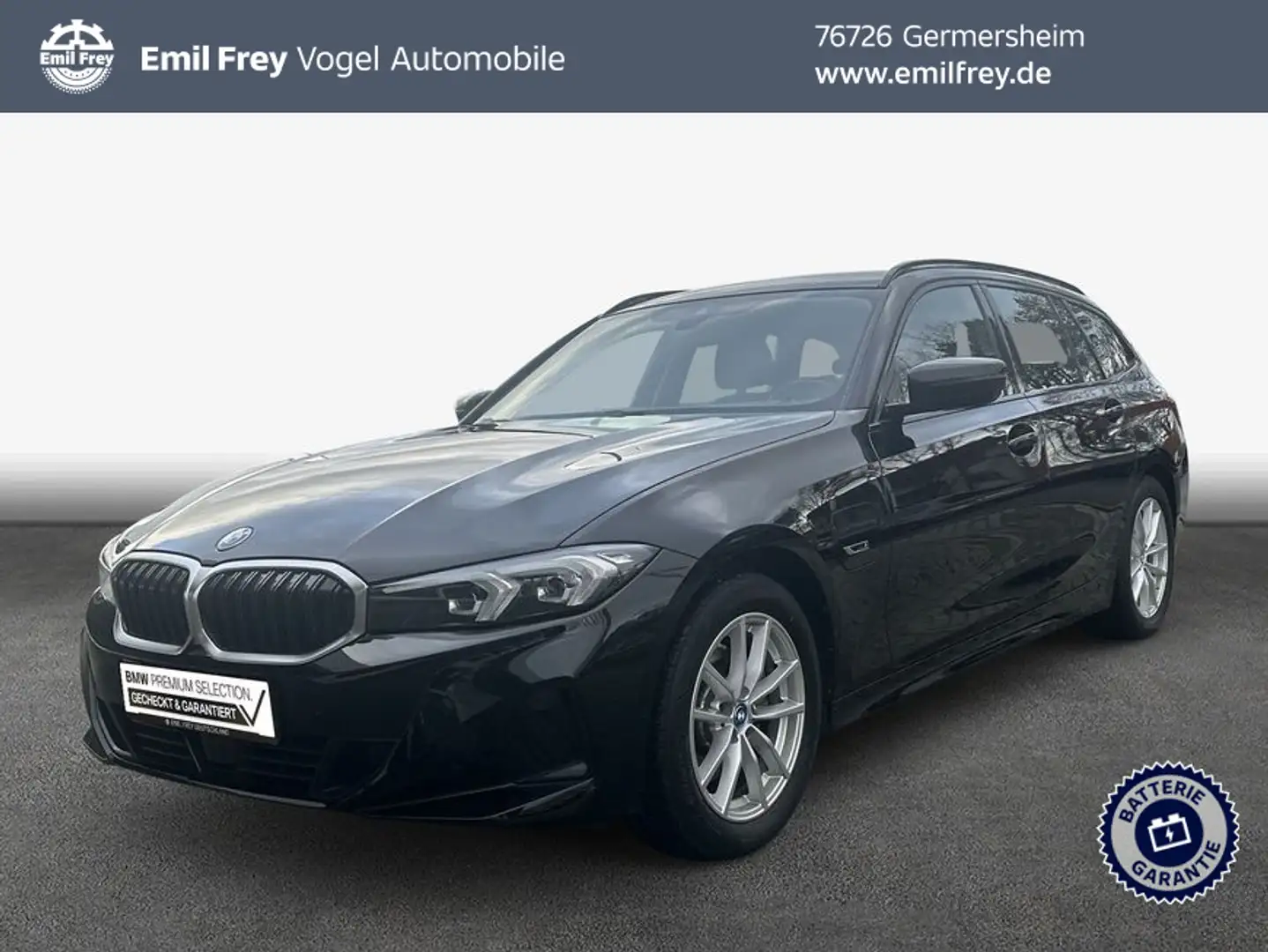 BMW 320 e Touring Aut. Schwarz - 1