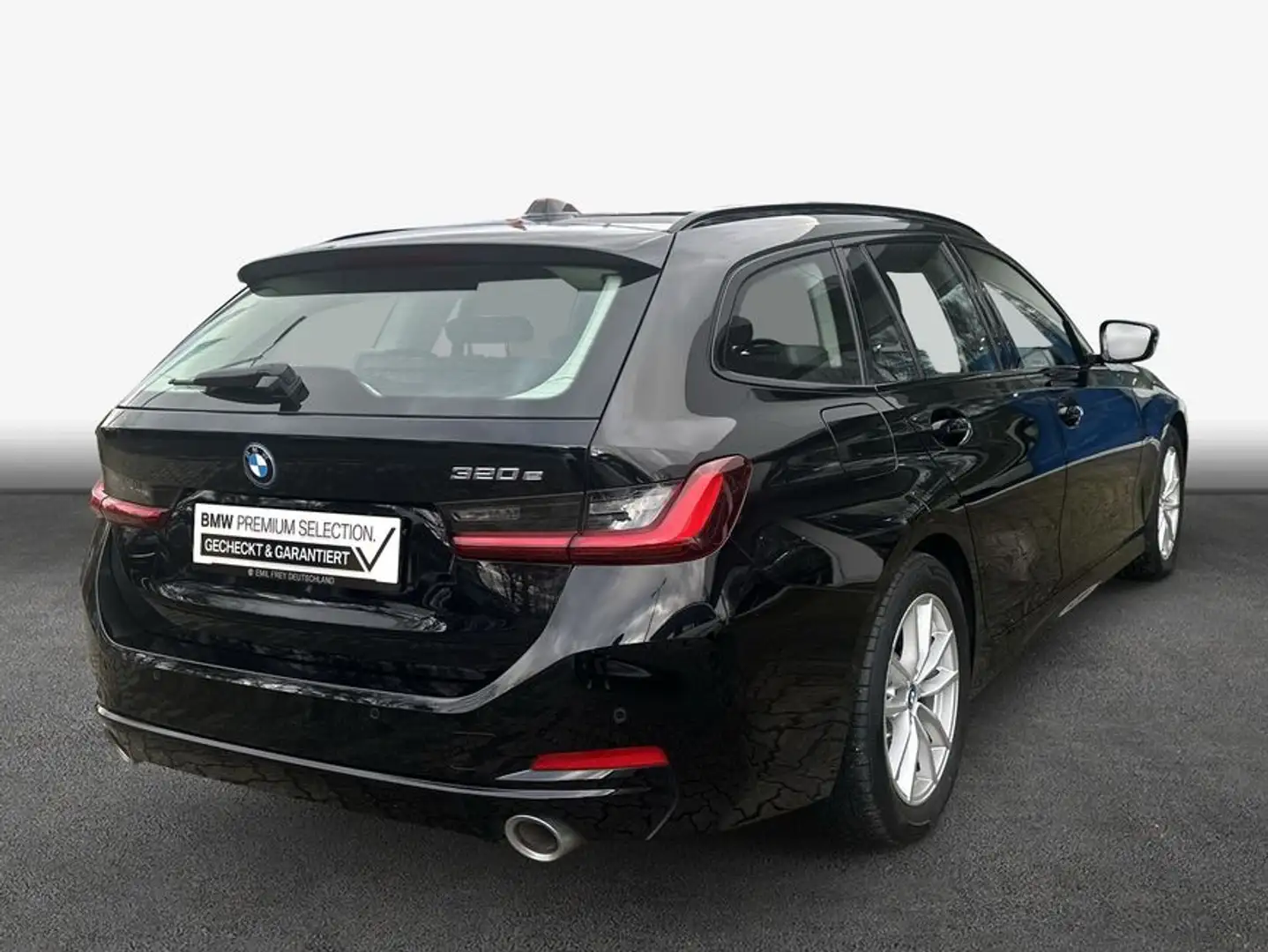 BMW 320 e Touring Aut. Schwarz - 2