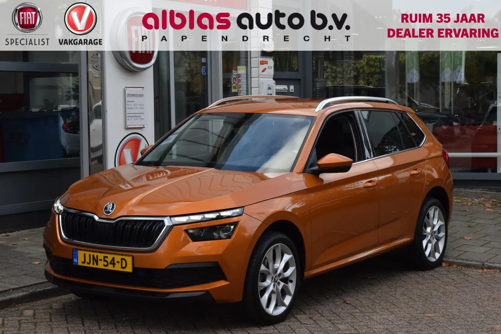 Skoda Kamiq 1.0 TSI Bus.Edition|VOL!|Gar. t/m 02-28! Oranje - 1