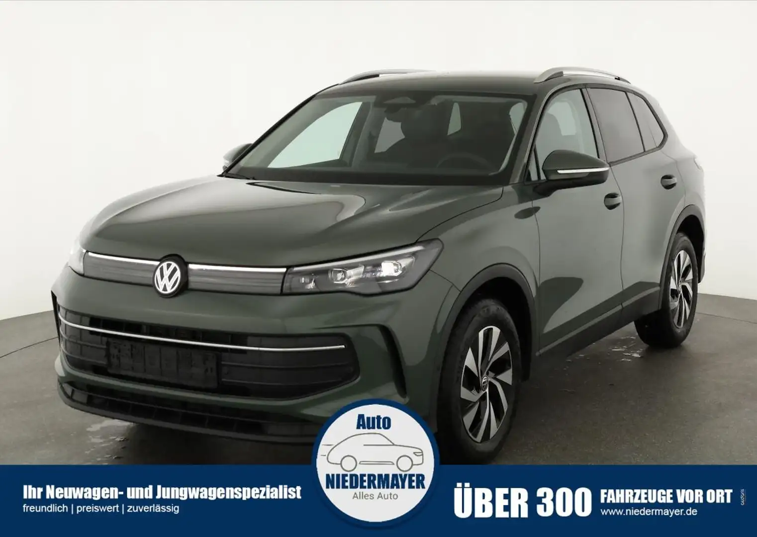Volkswagen Tiguan 1.5 eTSI DSG Life, Navi, AHK, easyOpen, LED-Plus, Grün - 1