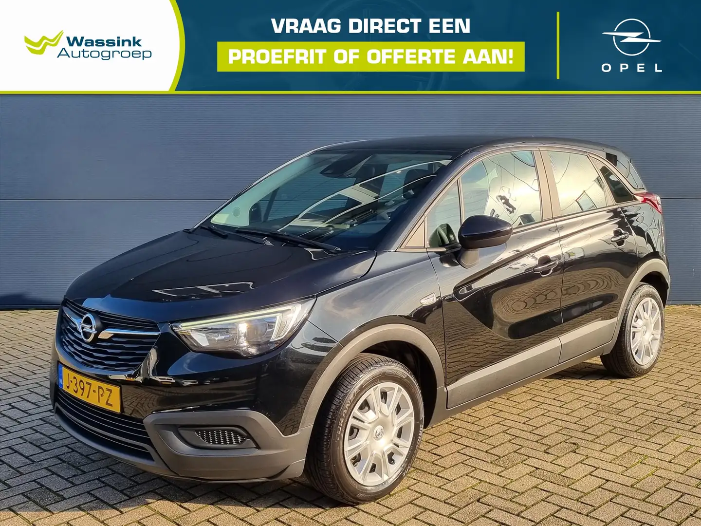 Opel Crossland X 1.2 Turbo Edition | Airco | Apple Carplay | Cruise Noir - 1