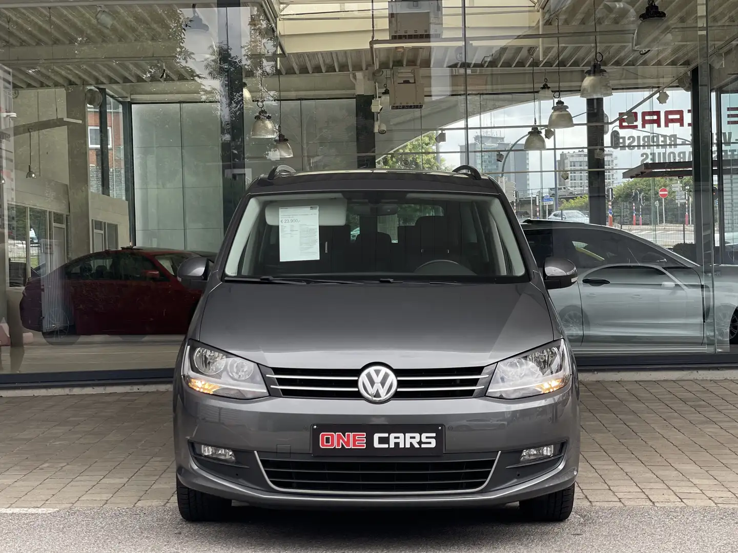 Volkswagen Sharan DSG 7 PLACES 1.4 TSi 150cv GPS-CLIM-GAR 1AN Szürke - 2