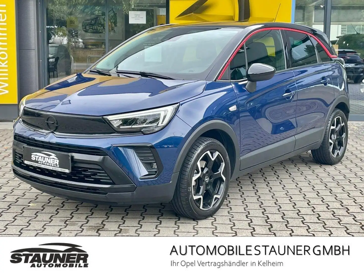 Opel Crossland GS Line *CARPLAY*LED*AGR*17" LM*SHZ* Синій - 1