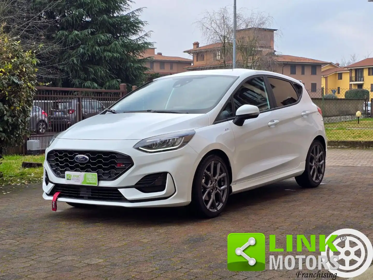 Ford Fiesta 1.0 EcoBoost 125 CV Hybrid ST-Line Blanc - 1