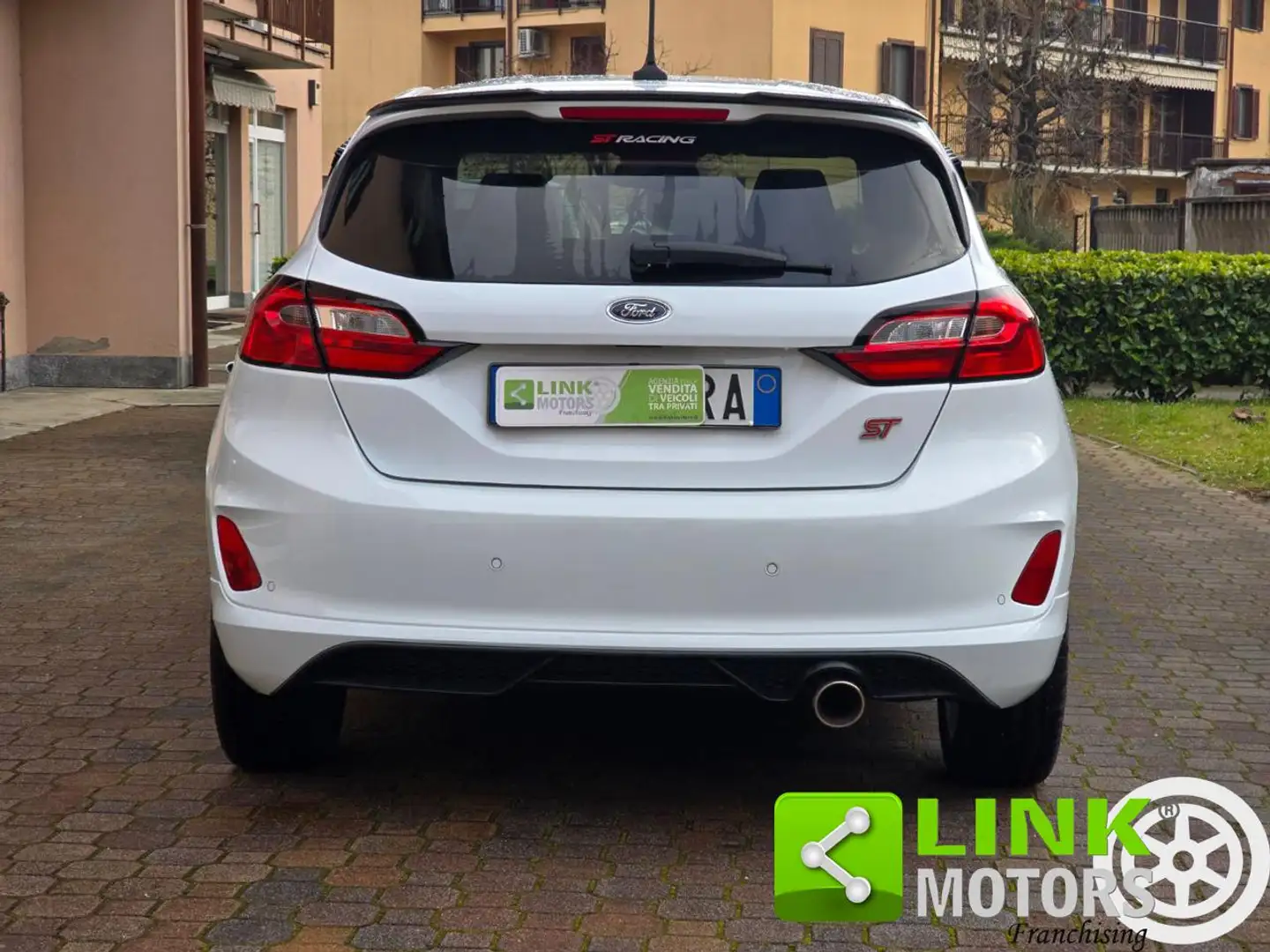 Ford Fiesta 1.0 EcoBoost 125 CV Hybrid ST-Line Blanc - 2