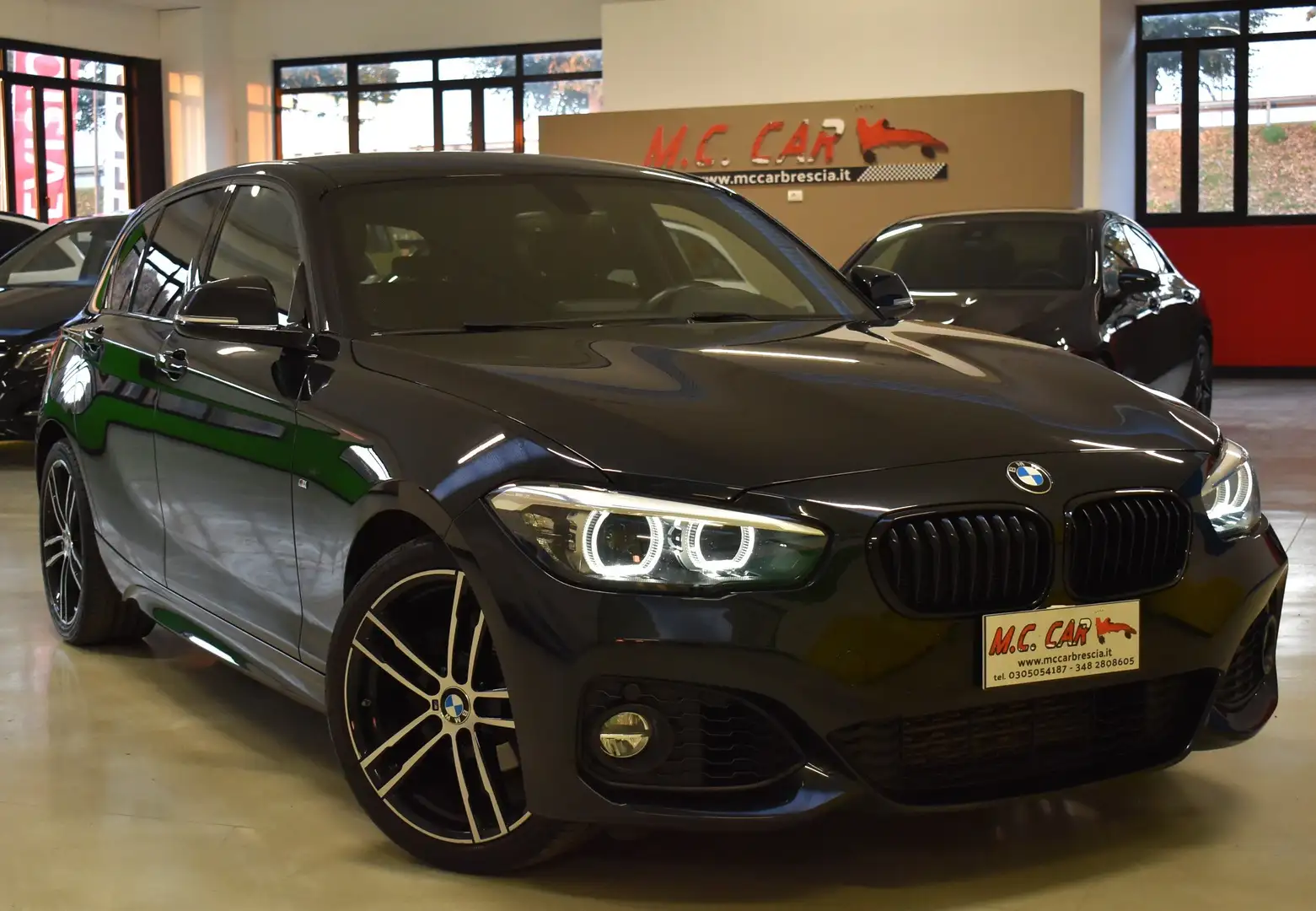 BMW 118 BMW 1er 118i Edition M Sport Shadow Schwarz - 1