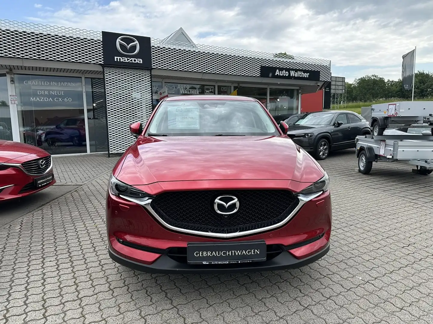 Mazda CX-5 L SKYACTIV-G 165 AWD 5T 6AG AL-EXCLUSIVE NAV ACT-P Rouge - 2