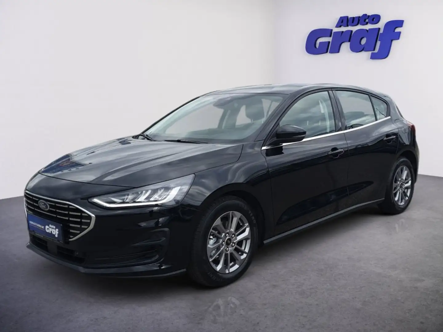 Ford Focus 1,0 EcoBoost Hybrid Titanium Schwarz - 1