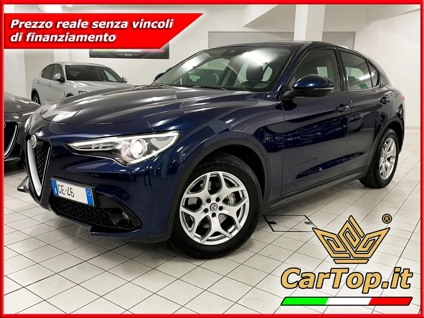 Alfa Romeo Stelvio 2.2 TD 160CV BUSINESS RUOTINO CERCHI 18" PERFETTA - 1