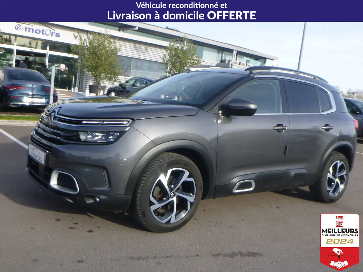 Citroen C5 Aircross BlueHDi 130 S\u0026S EAT8 - Feel Gris - 1