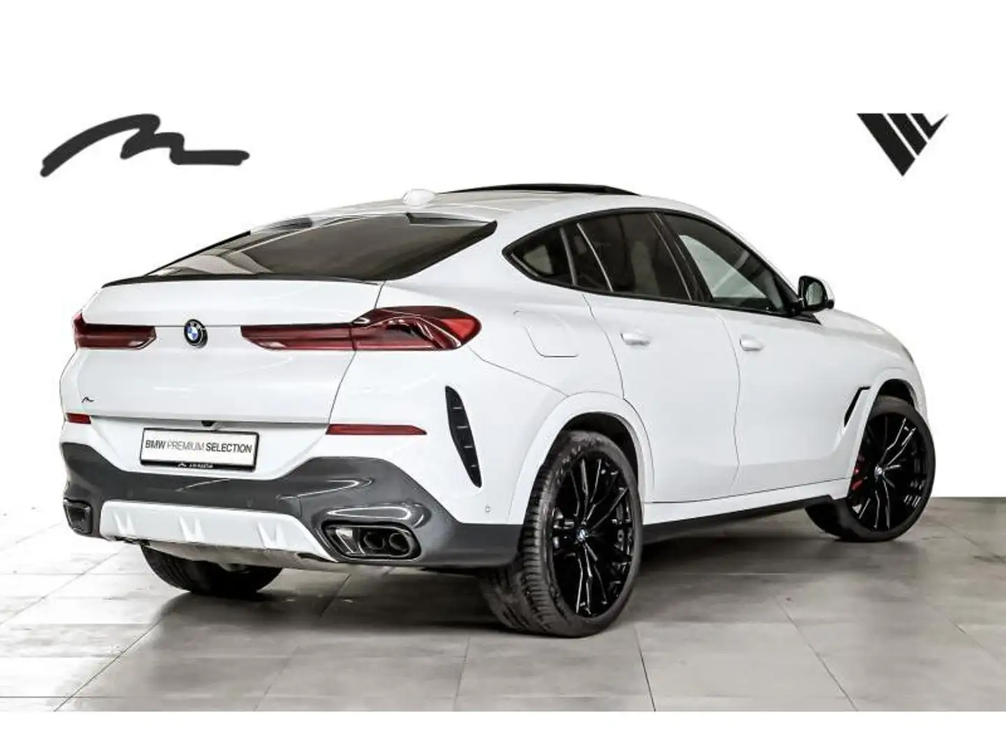 BMW X6 40i*NEW PRICE:155.495€*-2ans/jaar garantie Wit - 2