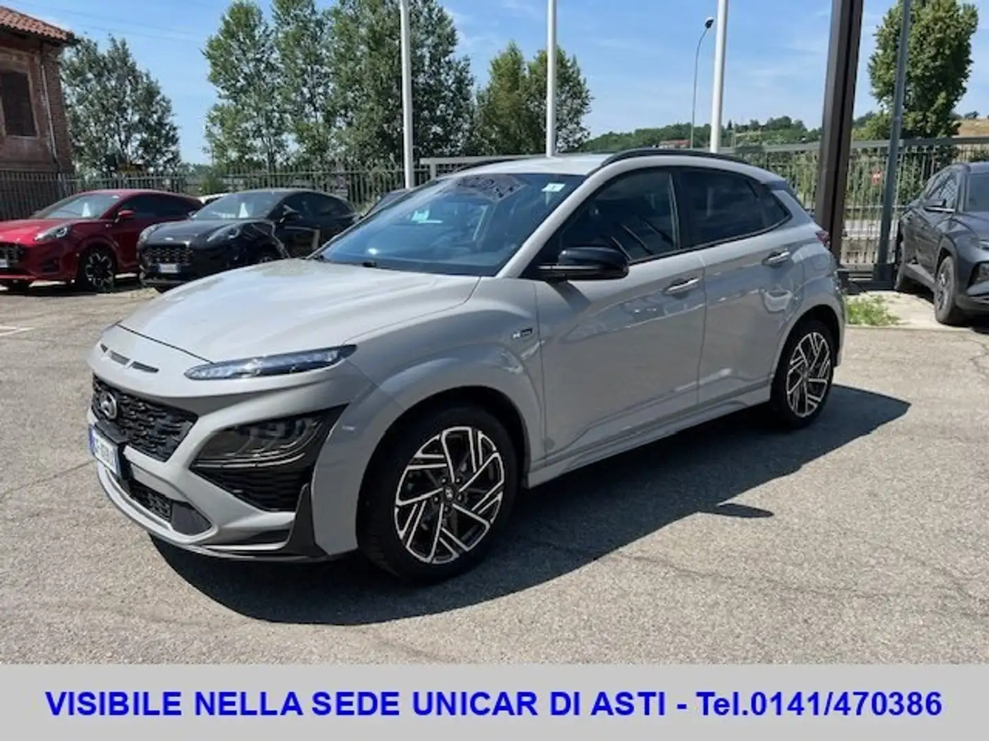 Hyundai KONA 1.0 T-GDI 48V NLine 2WD 120CV IMT Grigio - 1
