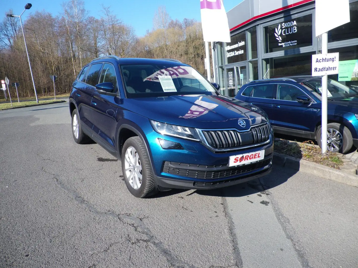 Skoda Kodiaq STYLE 4x4 2.0TSI 140kW 190PS DSG NAVI LED Bleu - 1