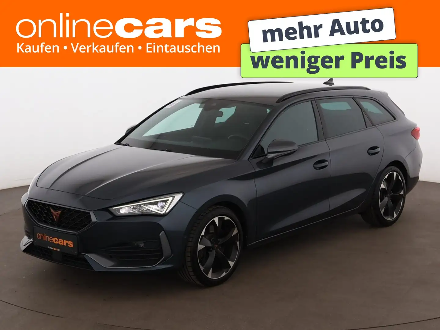 CUPRA Leon Sportstourer 2.0 TSI Aut LED AHK NAVI R-CAM Grau - 1