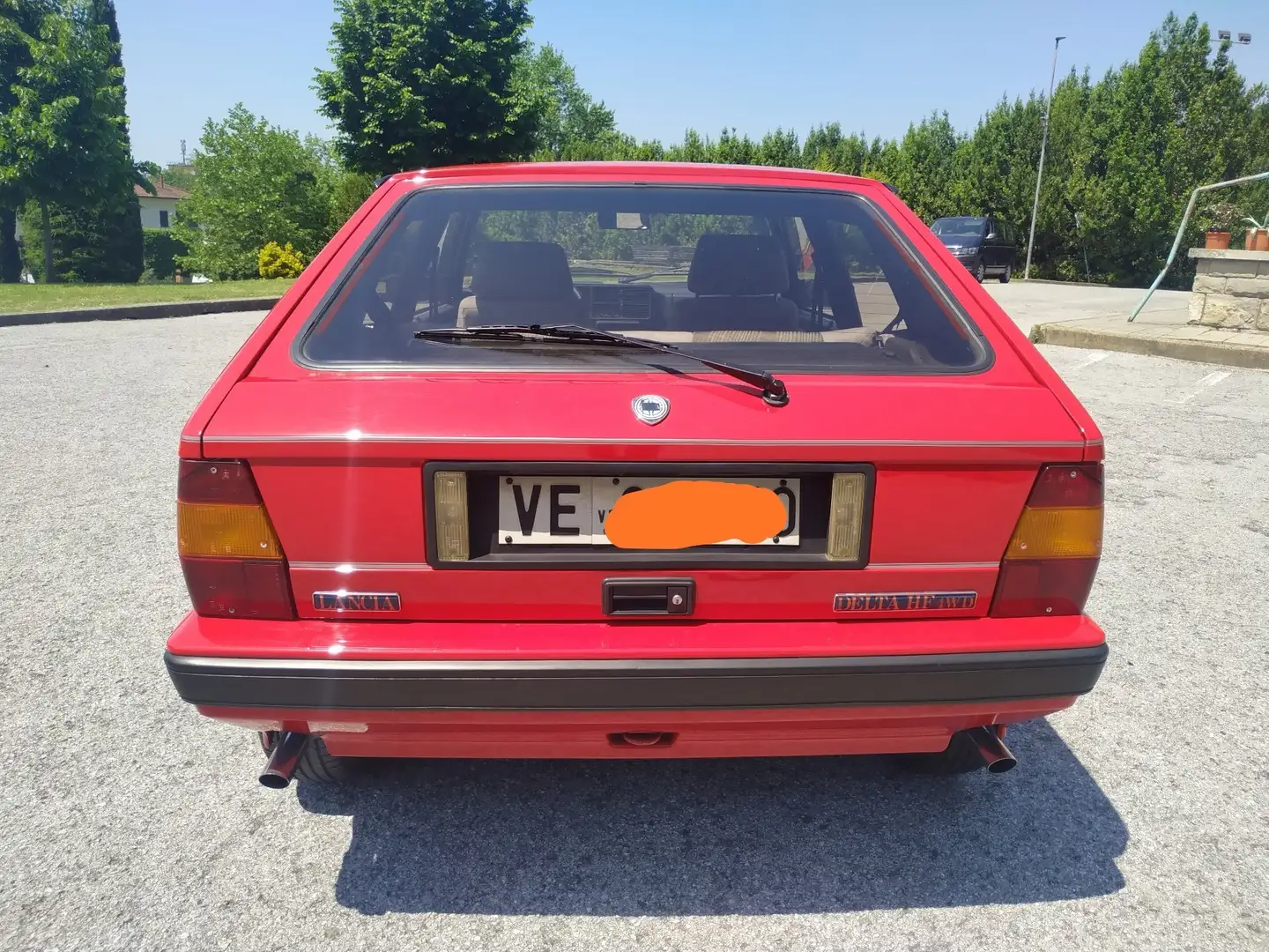 Lancia Delta 2.0 ie Turbo HF 4wd Targa Oro 10/23 Rot - 2