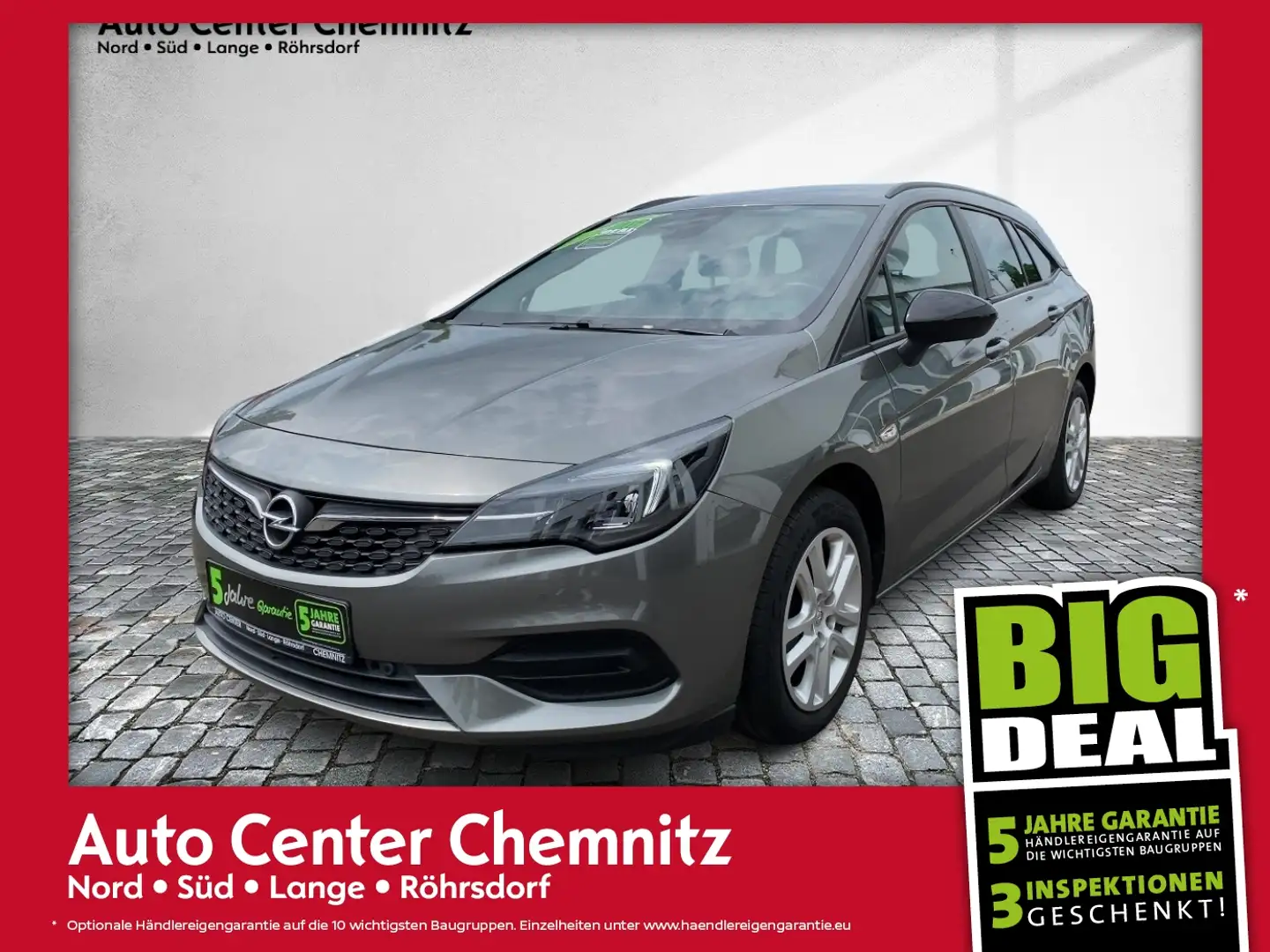 Opel Astra K ST 1.2 Edition LED/KlimaA/SHZ/LHZ/Kamera Gris - 1