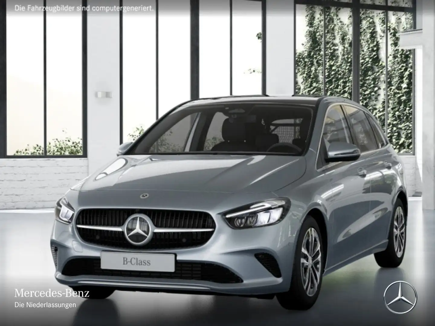 Mercedes-Benz B 200 PROGRESSIVE+PANO+AHK+LED+KAMERA+TOTW+KEYLESS Silber - 2