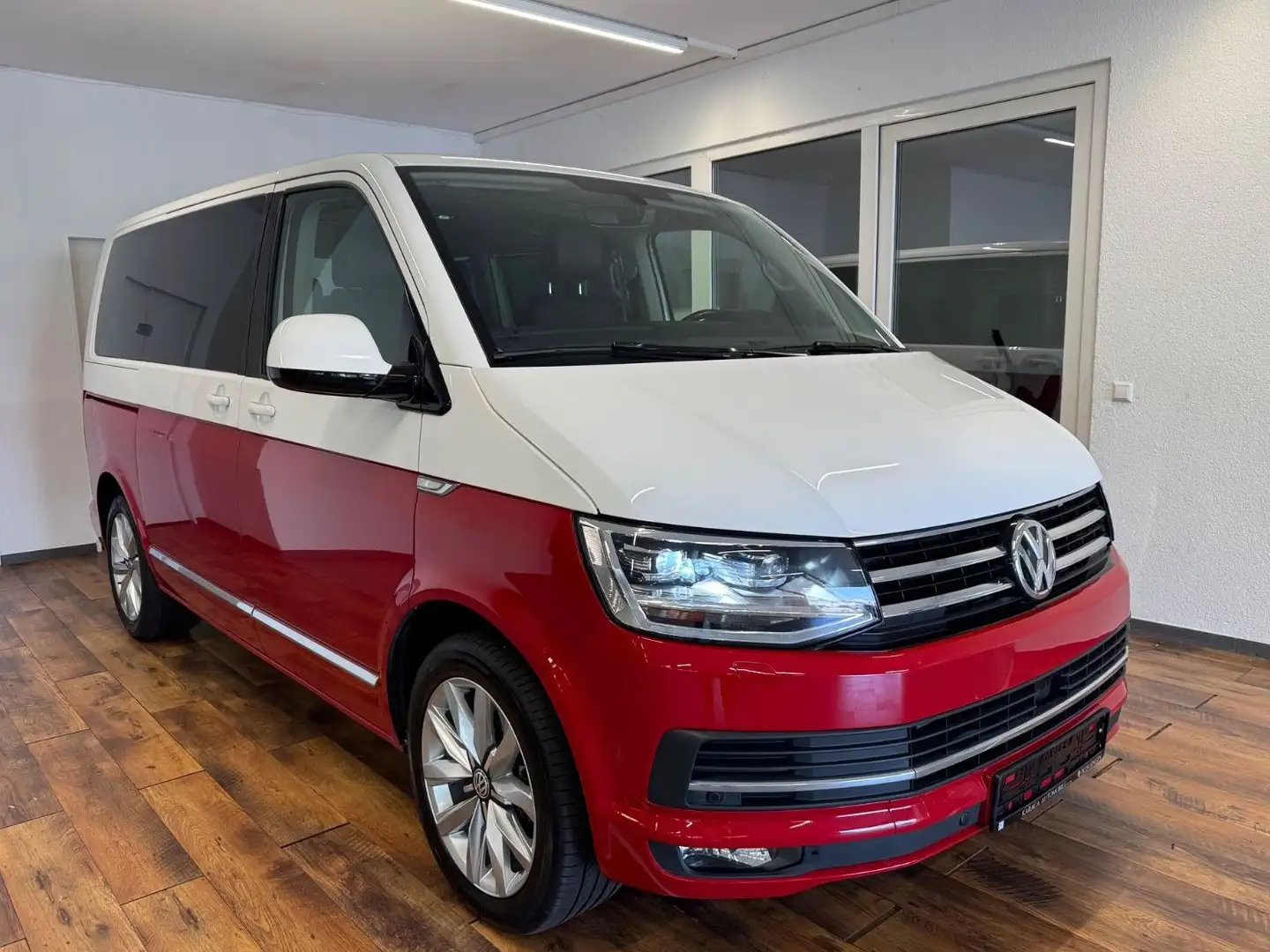 Volkswagen T6 Multivan .ACC.SD.KAM.STANDH.NAVI.MOTOR 39.TKM Rojo - 2