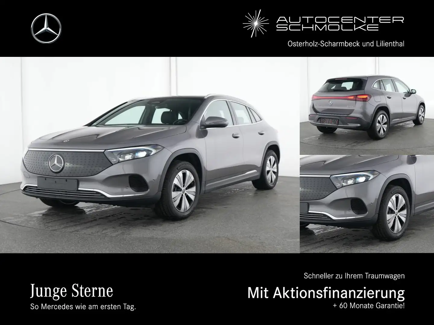 Mercedes-Benz EQA 300 EQA 300 4-M ADVANCED*AHK*PANORAMA-SCHIEBEDACH* Grau - 1