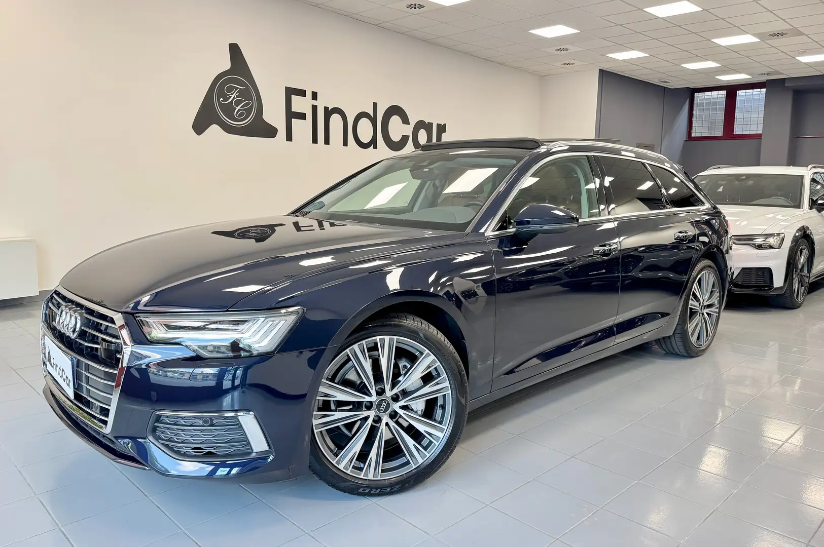Audi A6 Avant 45 2.0 tfsi mhev Design quattro 265cvstronic Bleu - 1