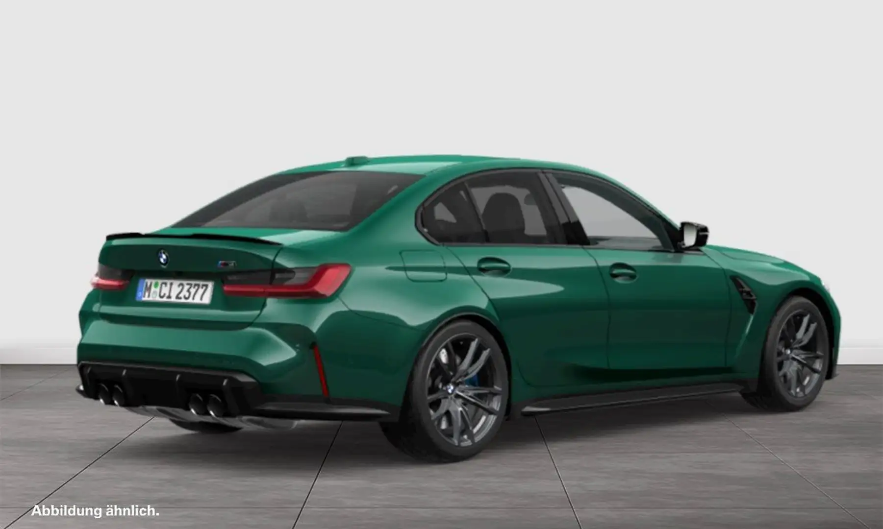 BMW M3 Competition HuD+H/K+GLASDACH+DA+PA+ADAPT.LED Grün - 2