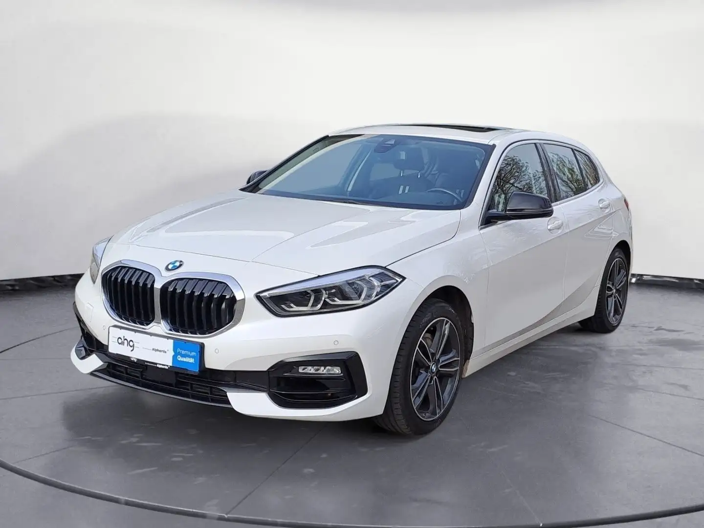 BMW 118 i Sport Line Aut. | Panorama | AHK | GARANTIE Blanc - 2