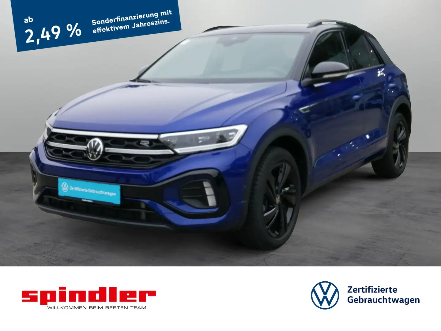 Volkswagen T-Roc R-Line 2.0 TSI 4M DSG IQ-Matrix DCC Standh Blau - 1