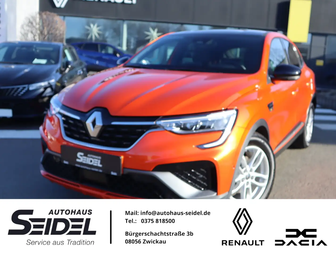 Renault Arkana R.S. LINE E-TECH 145 (MY21) Automatik Orange - 1