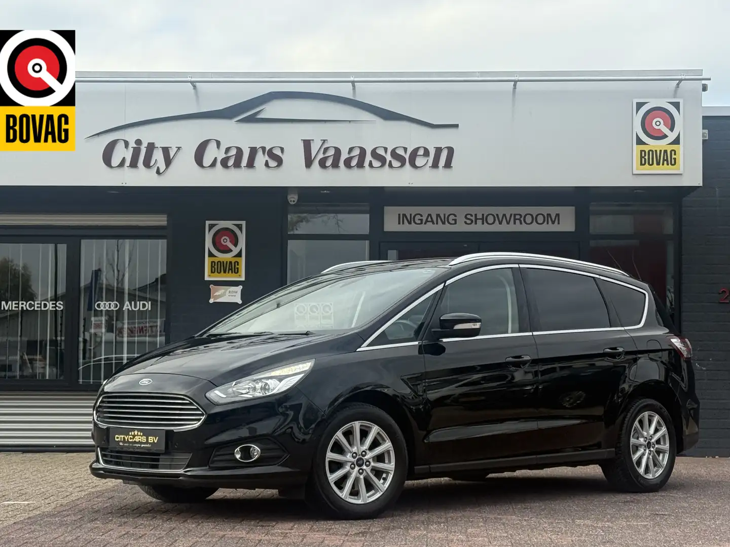 Ford S-Max 1.5 Titanium 7p. 161 pk navigatie climate ctr crui Noir - 1