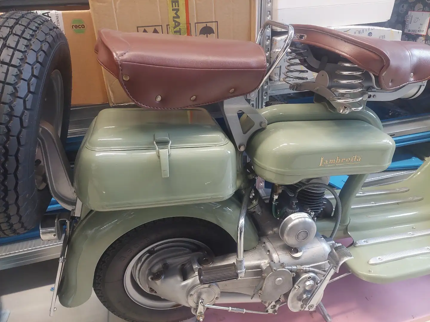 Lambretta C Zelená - 2