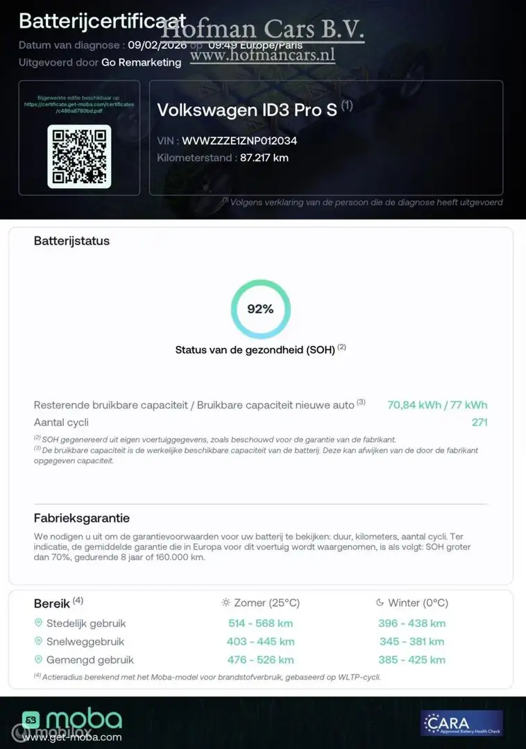 Volkswagen ID.3 Pro S 77 kWh | SOH92%| Sport | Warmtepomp | Stuurv Gris - 2