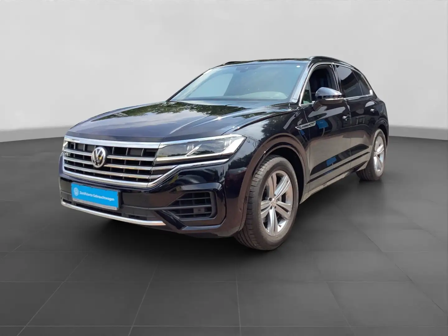 Volkswagen Touareg V6 TDI 4M R-LINE AHK PANO ST.HEIZ LEDER Schwarz - 2