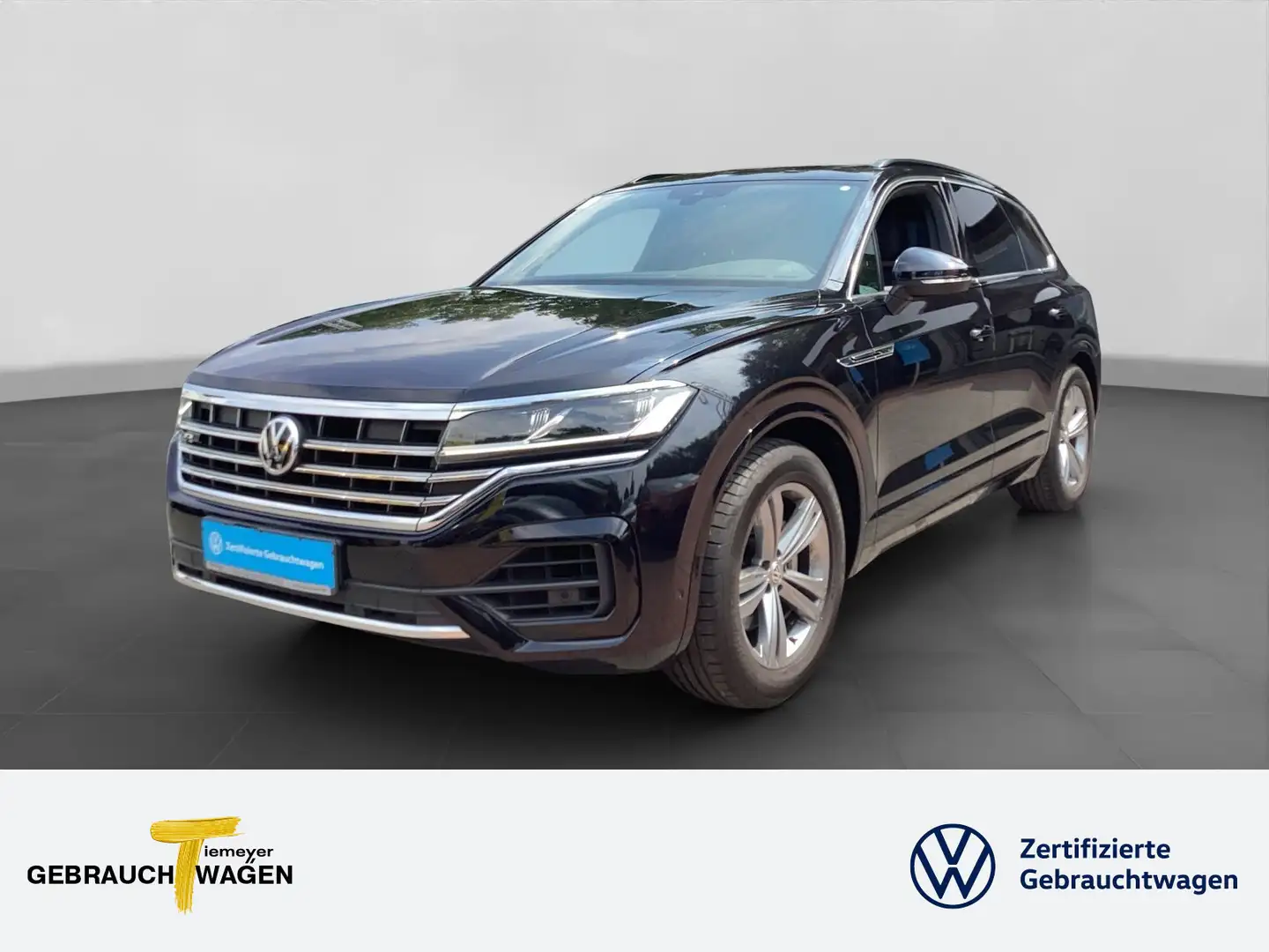 Volkswagen Touareg V6 TDI 4M R-LINE AHK PANO ST.HEIZ LEDER Schwarz - 1