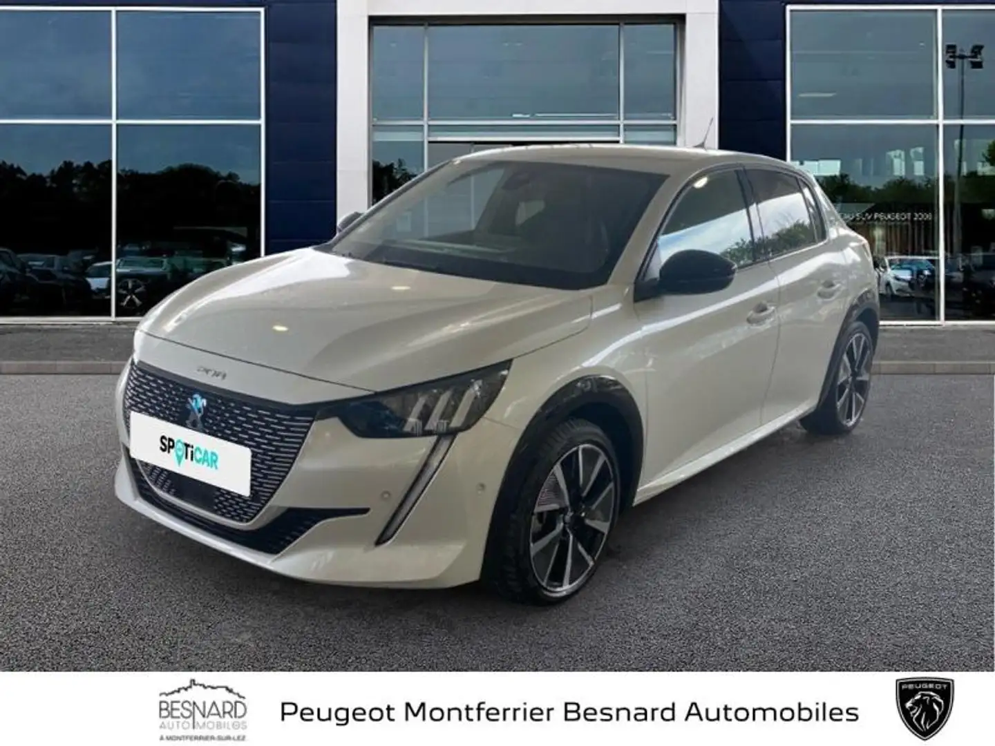 Peugeot e-208 e-208 136ch GT Blanc - 1