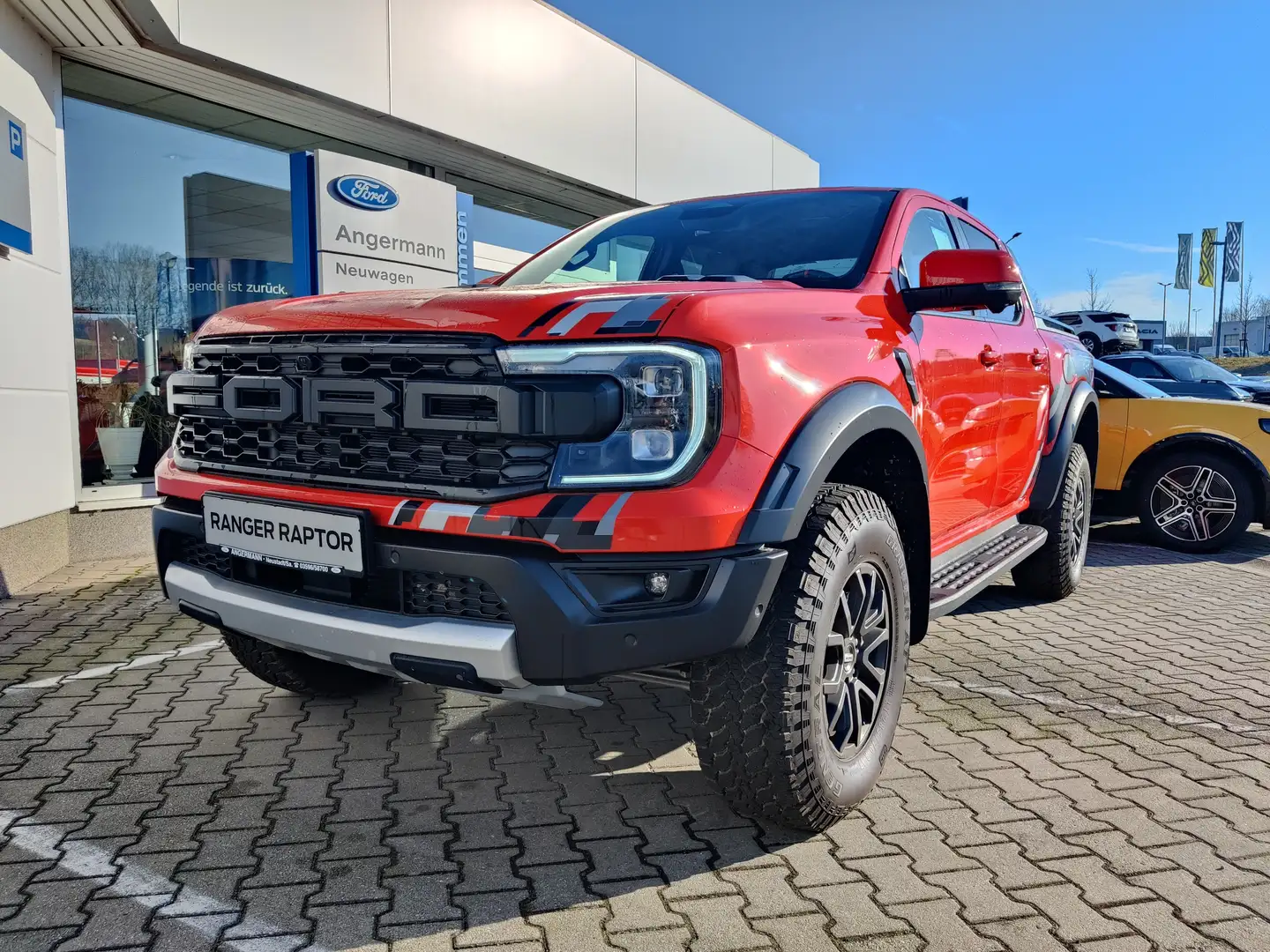 Ford Ranger Raptor e-4WD Doppelkabine Pomarańczowy - 1